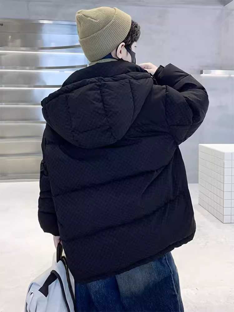 Down Coat Children's down jacket for boys Winter light boys medium length 90-fleece coat for children H241010