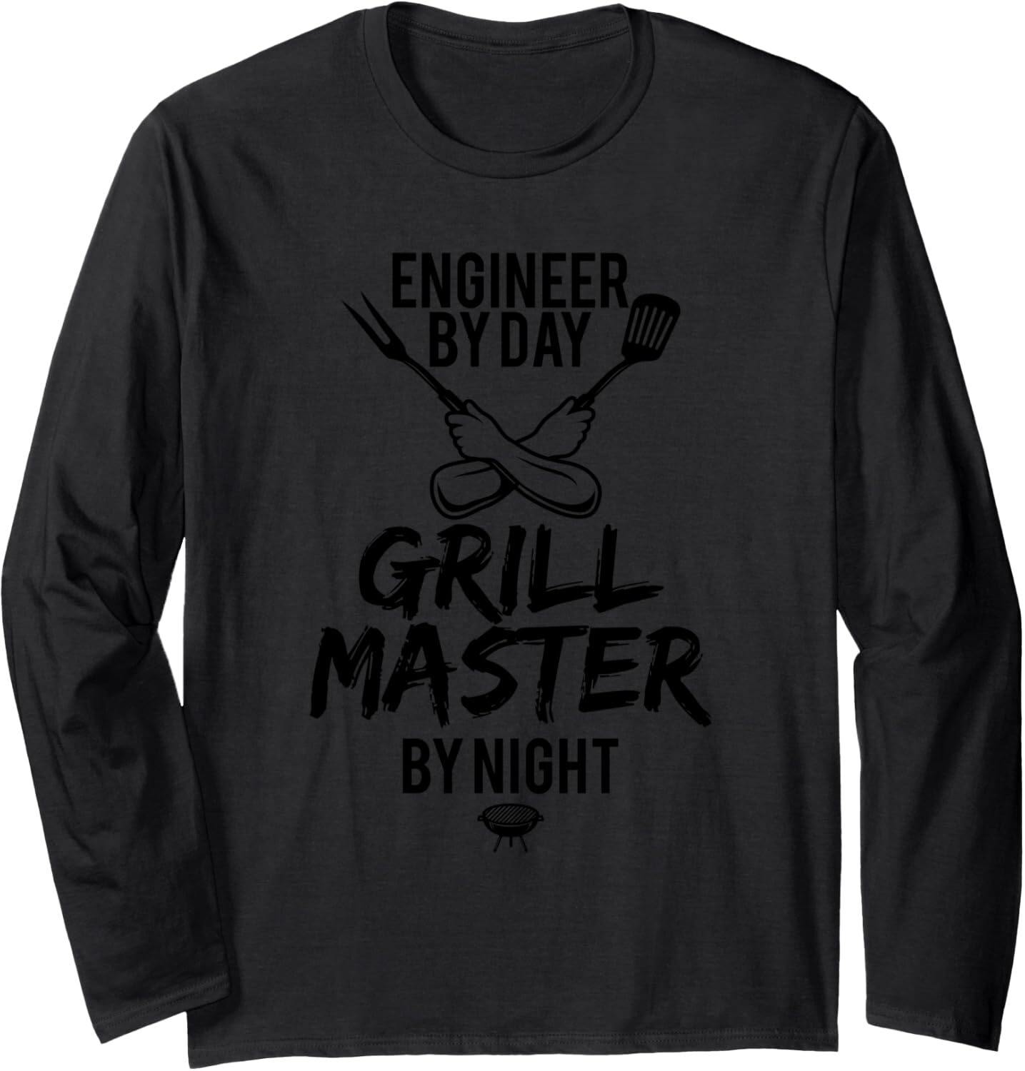 Long Sleeve Shirts for Men sweatshirt Grill BBQ Master Engineer Barbecue Funny Gift Long Sleeve T-Shirt T shirt Tee Streetwear Casual tops clothes