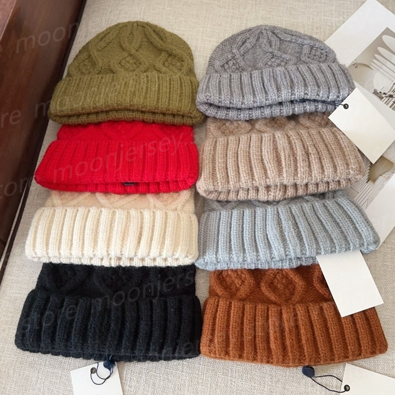 Fashion Designer Beanie Women Men's Knitted Skull Caps Winter Warm Outdoor Hats Festival Gifts 29739 29736