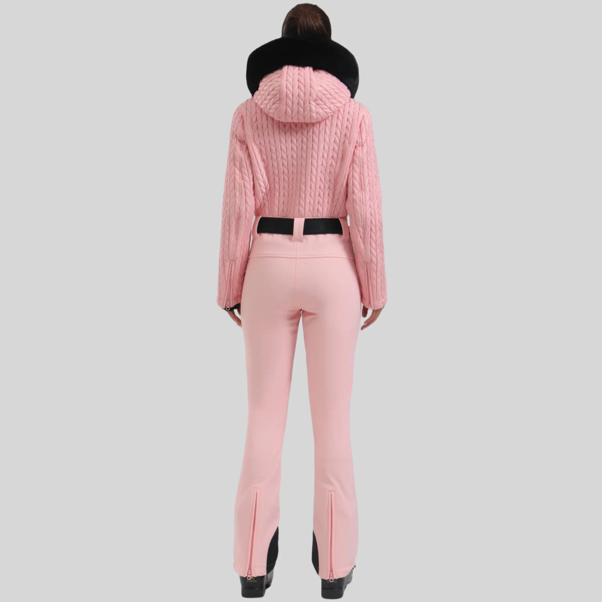 Pro Windproof New Skiing Suites Women Winter Warm Snow Jumpsuits Outdoor Waterproof Ski Clothes Snowfield Fit Tracuit Hoodies