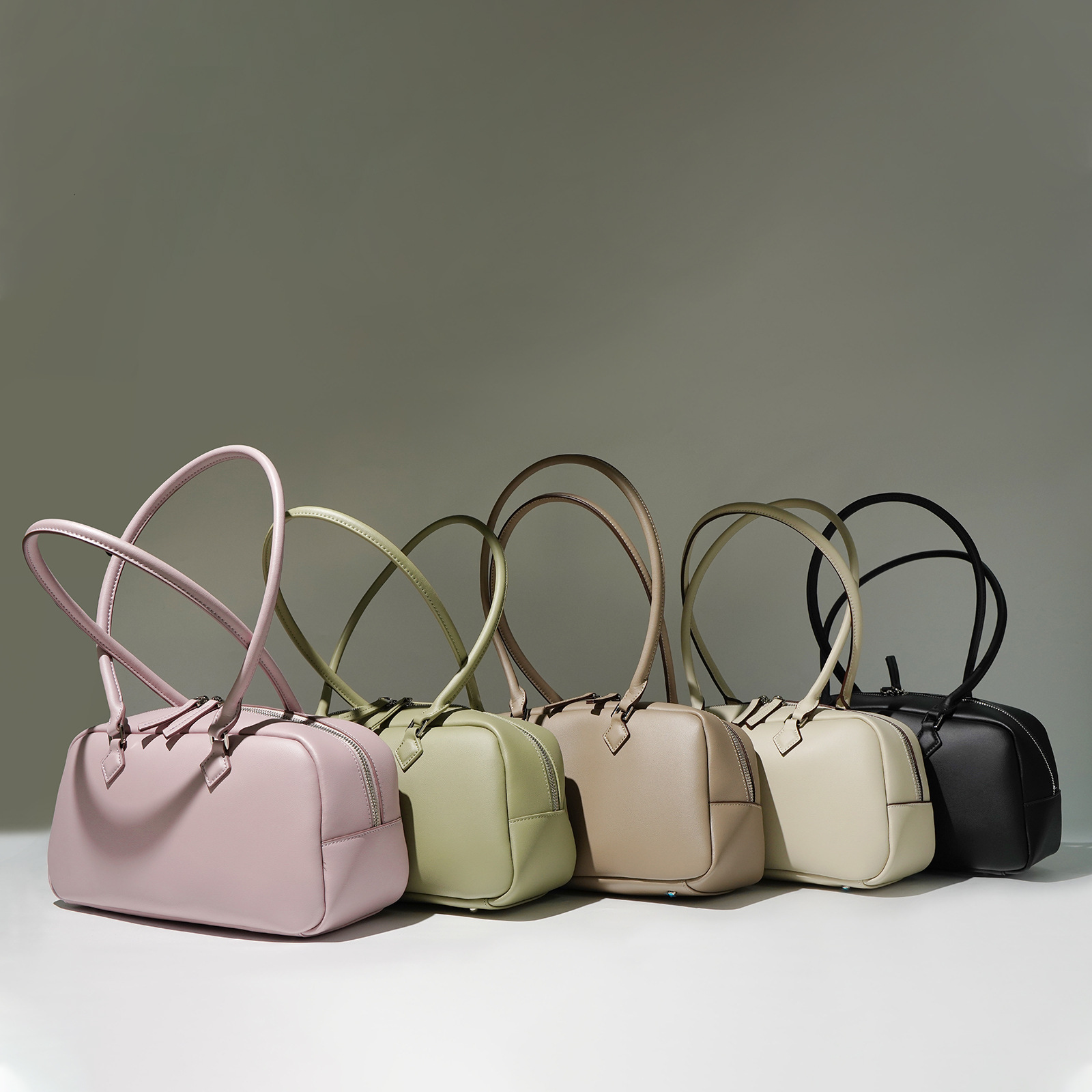 aron Color Bowg Bag For Women Large Capacity Versatile Shoulder Fashion Armpit Underarm Bags dddmymoon