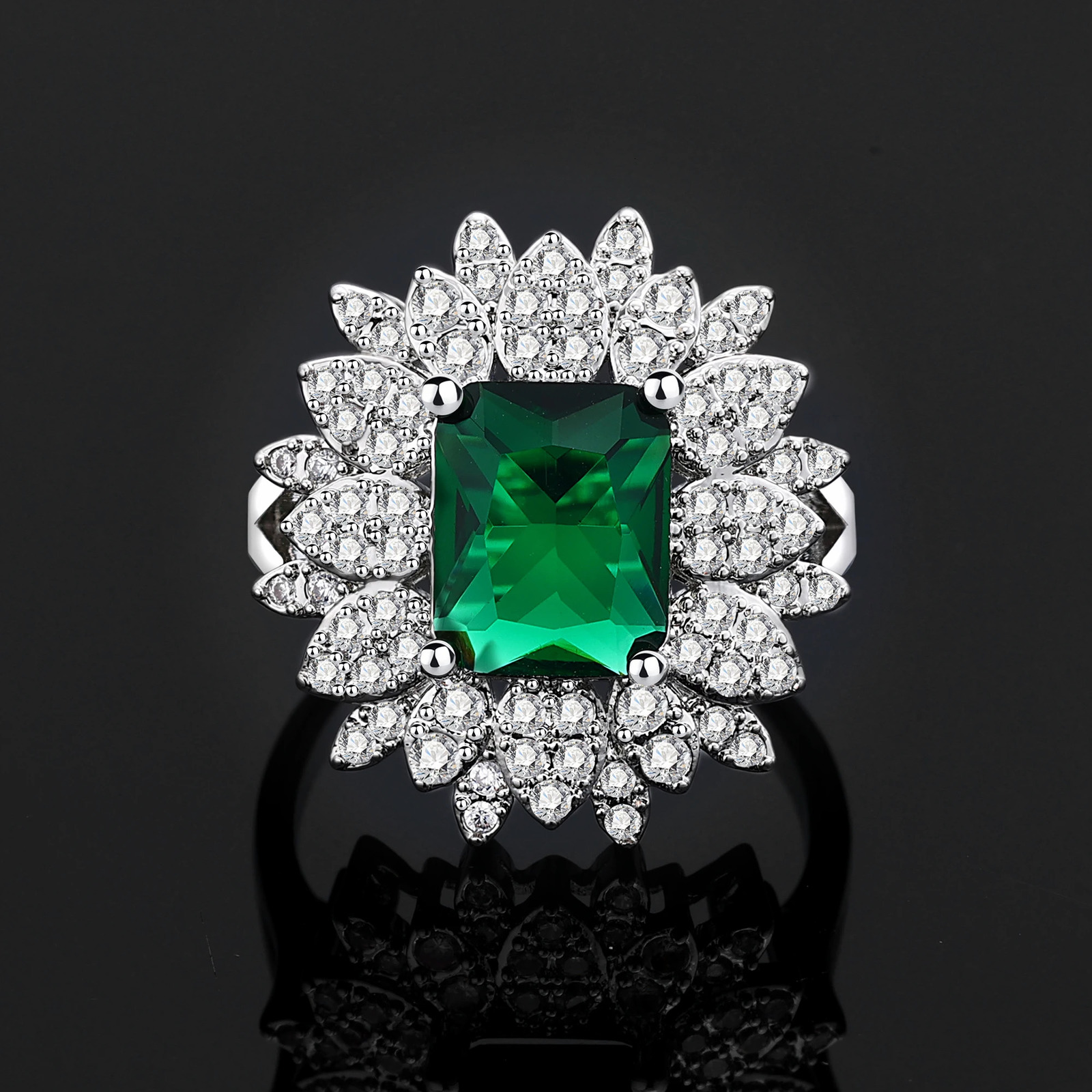 2024 Bridal Zirconia Complete Jewelry Set Suitable for Womens Parties 4pcs Dubai Nigeria CZ Crystal Wedding Necklace Set 241115