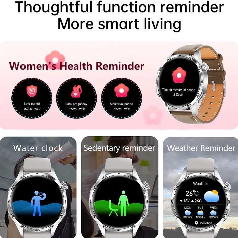 GT5 PRO smartwatch mens watch 5 Pro AMOLED high-definition Sn call GPS trajectory NFC rate Cpass smartwatch 2024 new Y241114