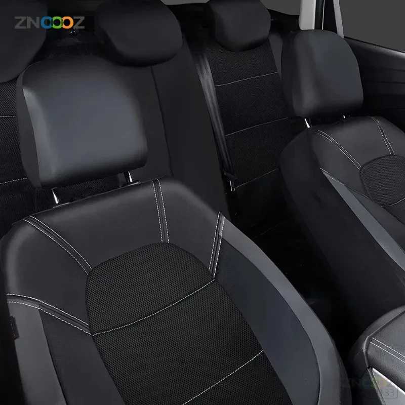 Dog Car Seat Covers 9-pcs/Set Car Seat Cover Universal PU Leather Car Seat Cushion Front Rear Seat Full Protection Seat Pad for 5-Seater Cars Trucks z