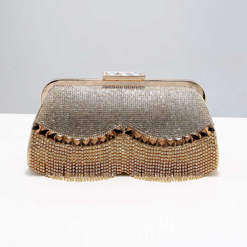 Women New Online Red Evening Wear Portable Dinner Bag Classic Cheongsam Bridesmaid Bag Baidan Hand Bag Banquet Bag