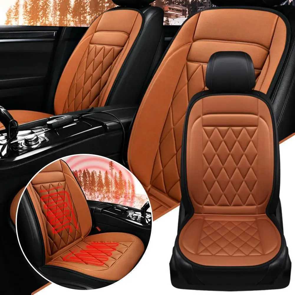 Dog Car Seat Covers Winter Heated Car Seat Cover Set Universal Auto Seat Warmer Cushion Protector with Cloak Cover Pads 1/2pcs Seat Warmer z241115