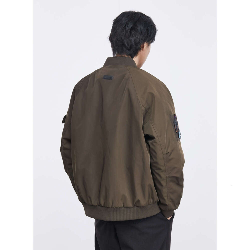 Men's Baseball Collar, Men's Autumn And Winter Two Workwear, Jacket, Thickened Warm Jacket With Cotton Clip