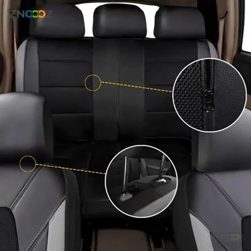 Dog Car Seat Covers 9-pcs/Set Car Seat Cover Universal PU Leather Car Seat Cushion Front Rear Seat Full Protection Seat Pad for 5-Seater Cars Trucks z