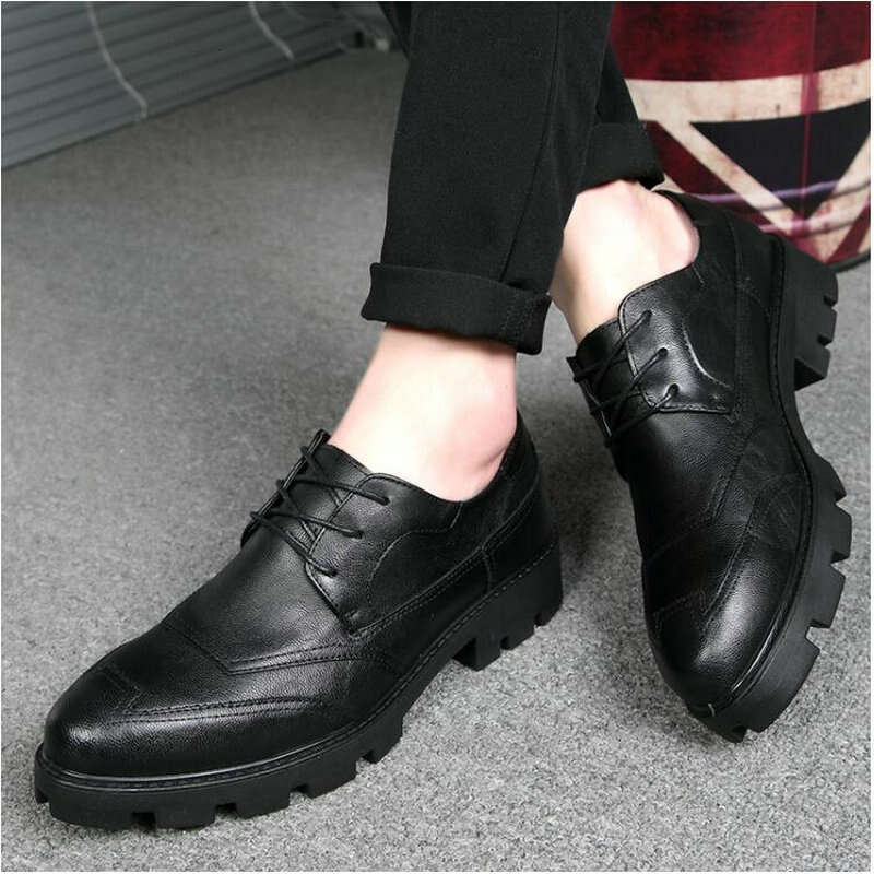 New Fashion Wedding Business Oxford Dress crocodile Pattern Men Formal Shoes LH-67