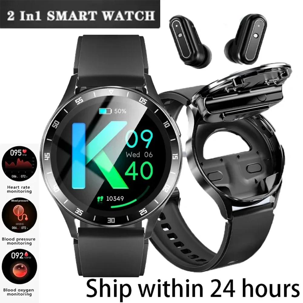 X10 Smartwatch & Wireless Earbuds Combo Set TWS2 Ingenuity | Integrated Heart Rate Monitor, Bluetooth Connectivity & Hands-Free Assistance Features