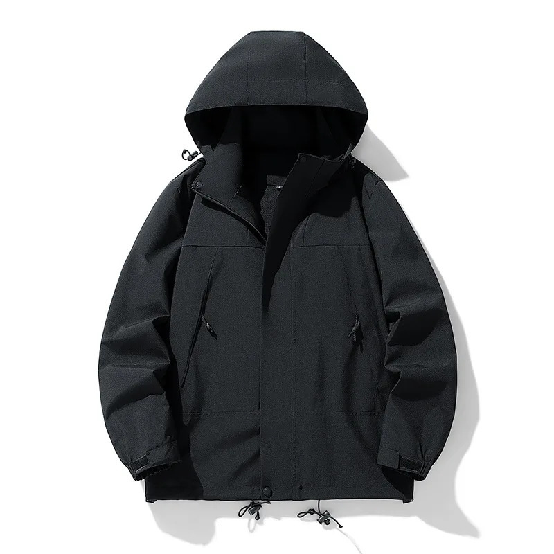 Fashion Color Splicing Thin Charge Jacket Windproof Waterproof Men Women Outerwear Spring Autumn Outdoor Basic Coats Clothes 241114