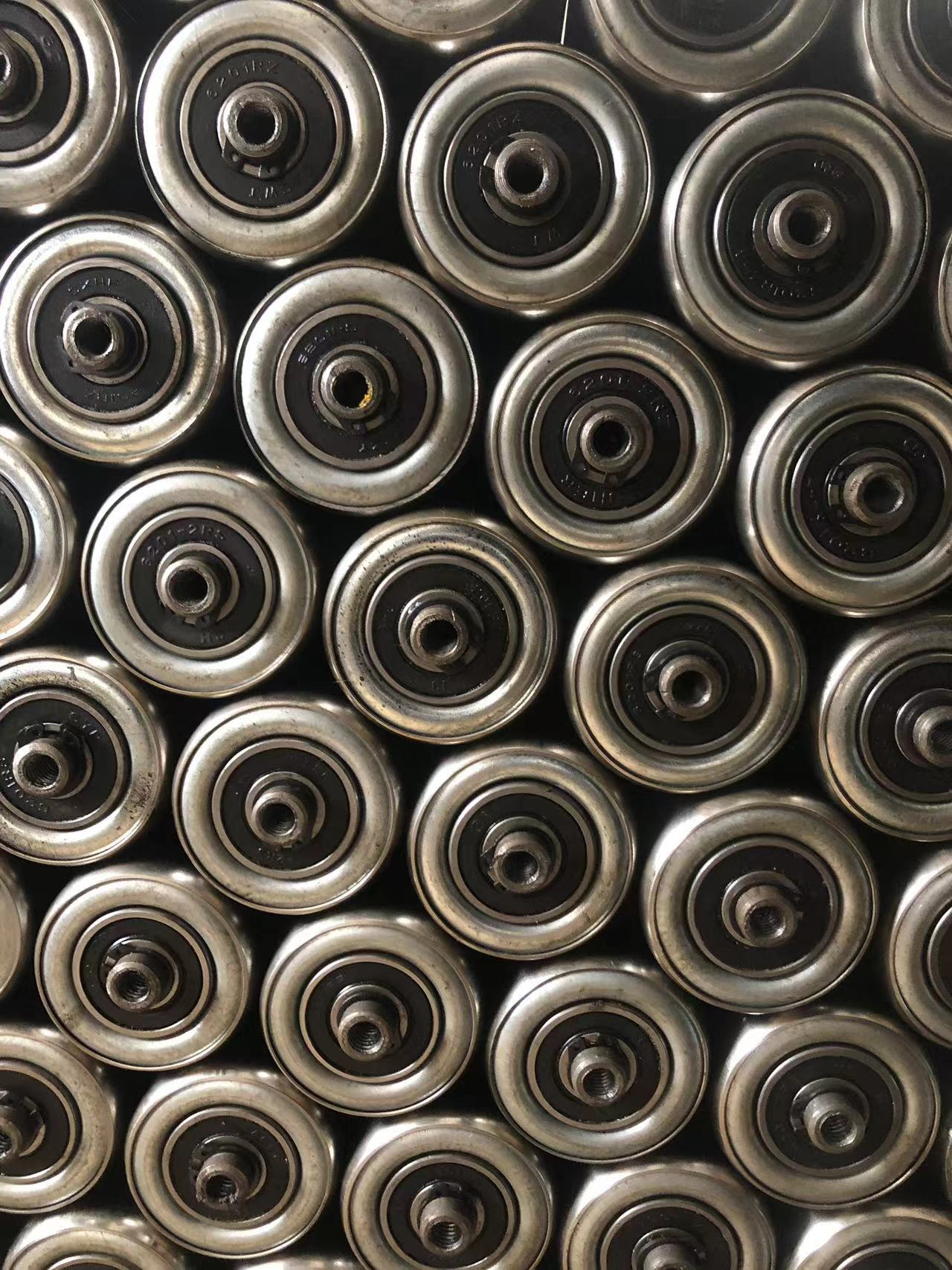 Wholesale customized roller assembly line unpowered roller master-slave galvanized roller