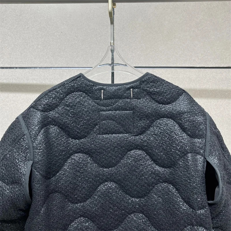 winter coats woman in outerwears Technology reflective material quilted Womens jacket cottonpadded thick coat 241115