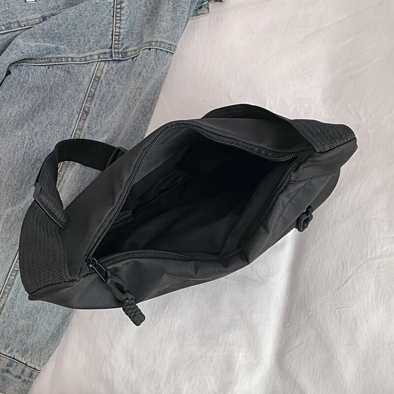 Women's Fashion Mini Crossbody Phone Casual Nylon Shoulder Shell Bag, Lightweight Adjustable Strap Zippered Closure