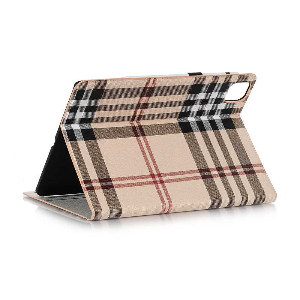 New Arrival Fashionable luxury flat pattern leather tablet case with clip suitable for iPad 9.7 10.2 11 12.9-inch Air5 4 Mini 6 5 4 3 2 Z241115