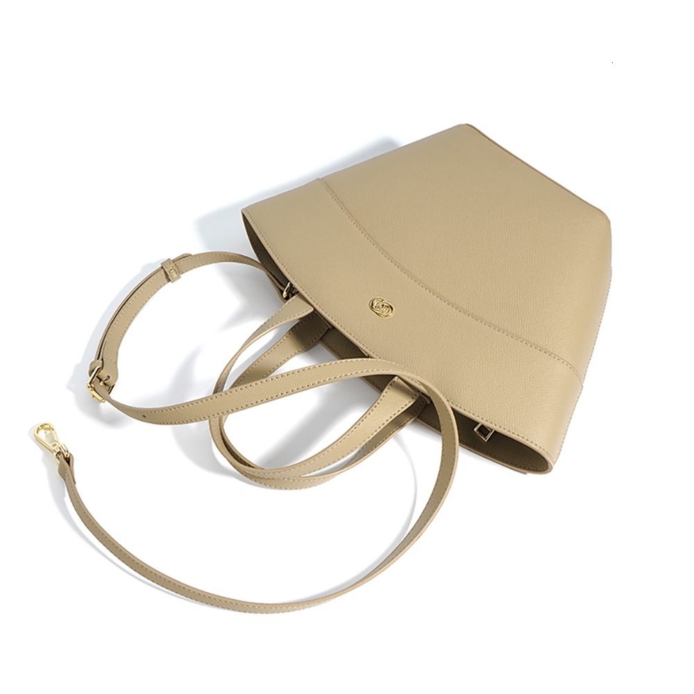 Niche Design Women Genuine Leather Basket Ladies Hand Bag With Compartment Classic Fashion Purse And Handbag dddmymoon