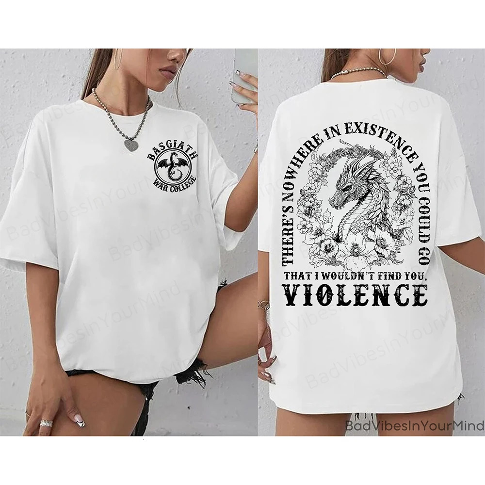 Women Y2K Top Retro Sweatshirt Fourth Wing Dragon Rider Basgiath War College Fantasy Academic Bookish 241114