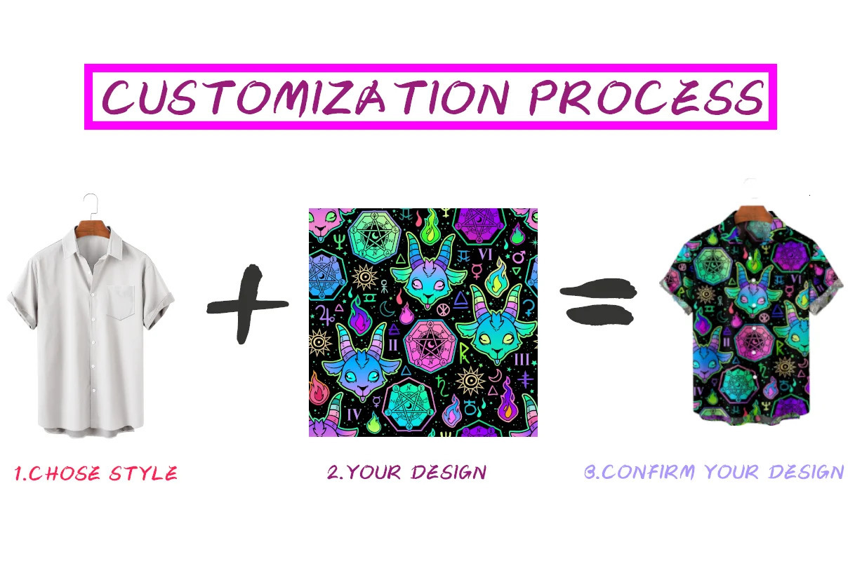 Summer Custom Po Face Shirt Short Sleeve Button Down Hawaiian the Gift for Men Beach Party Shir 240415