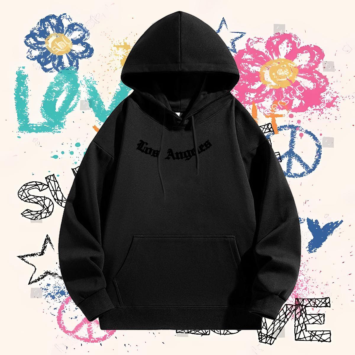 Fashion Woman Hoodie Autumn Winter Soft Lady Clothes Hoodie Anime Cotton 350g Top Hoody Breathable Long Sleeve