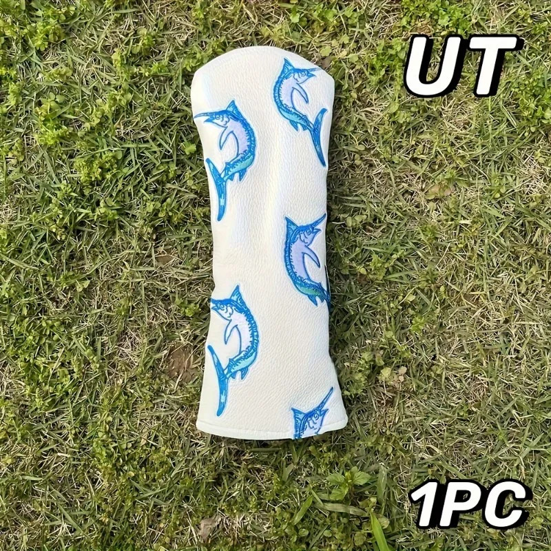 Durable Premium Pu Leather Golf Club Head Covers-Protective Cases For Driver Fairway Wood Hybrid - Essential Golf Accessories 241115
