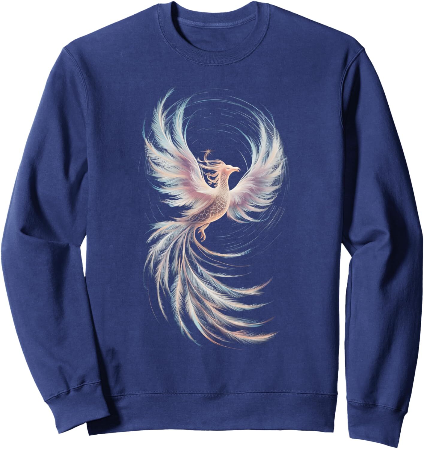 Long Sleeve Shirts for Men sweatshirt Phoenix Bird Mythical Creature Fantasy Gifts Sweatshirt T shirt Tee Streetwear Casual tops clothes