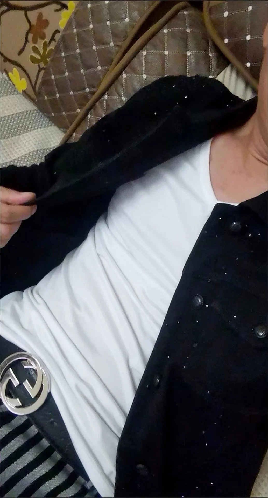 Plain Long Sleeve Korean Undershirt Man Tee Tops White Tshirt for Men Casual Tees Slim Fit Tshirts Black O Neck 241108