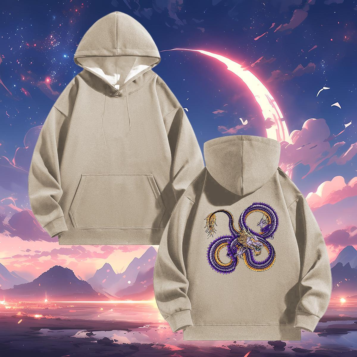 2024 New Hoodie Men Oversized TOP Quality Mens Hoodie Wear Hip Hop Street Velvet Thick Hooded Collar Breathable