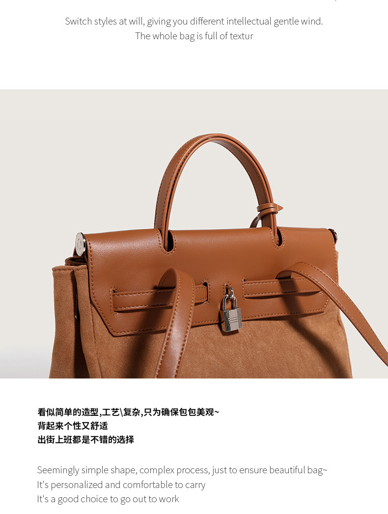 Large Capacity Bag Ladies Leather Totes Fashion And Simple Style Shoulder Bucket All Match Crossbody Bags For Women PU