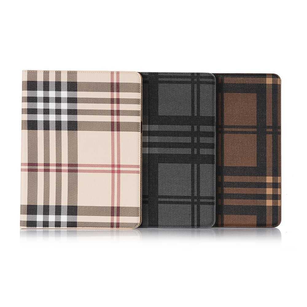 New Arrival Fashionable luxury flat pattern leather tablet case with clip suitable for iPad 9.7 10.2 11 12.9-inch Air5 4 Mini 6 5 4 3 2 Z241115
