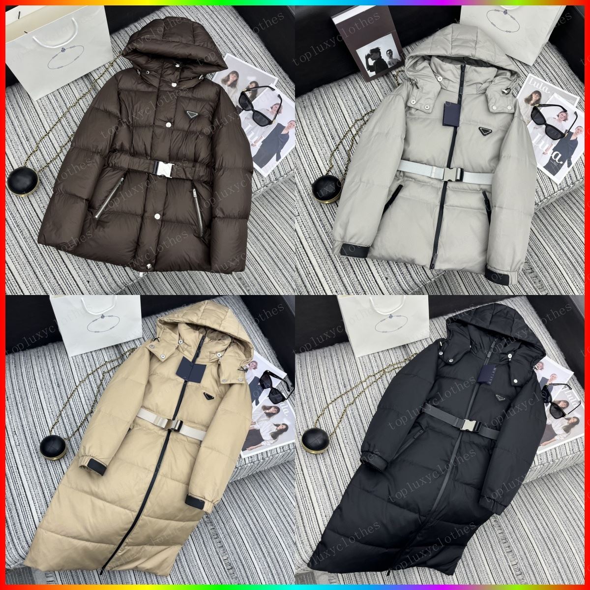 Womens Jackets Designer Parkas 22SS Puffer jacket Zipper Parka Down Coat Windbreaker Warm Casual Top Female Coats