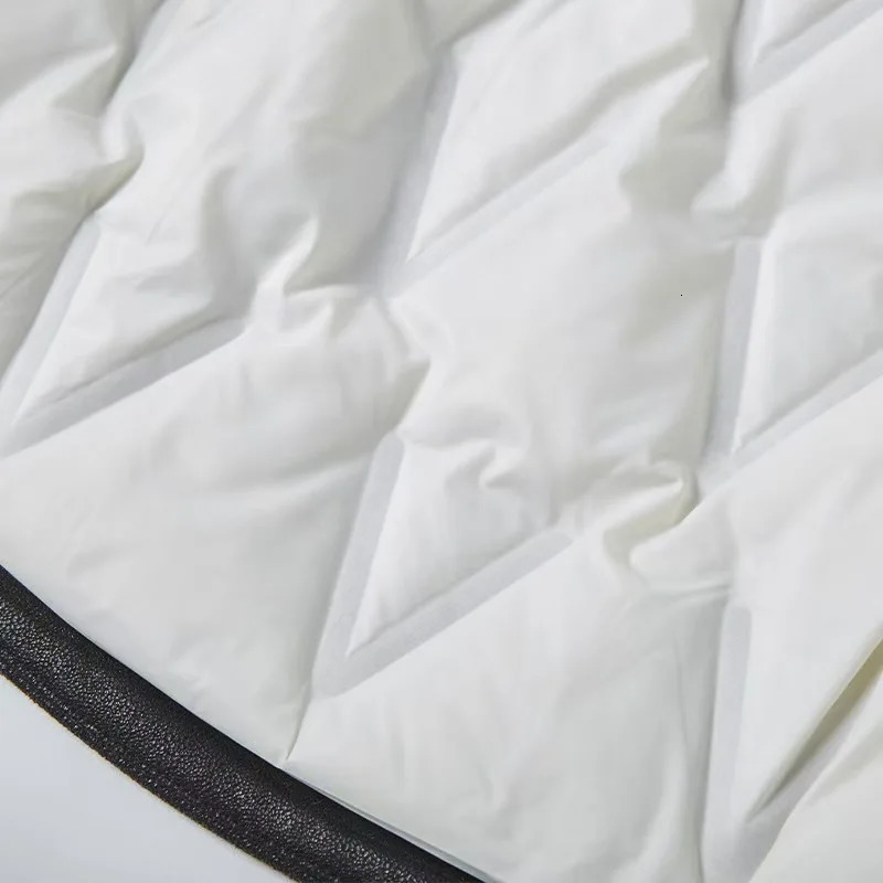 Super Large Natural Fur Collar Jacket 2024Oversized Goose Down Winter Women Puffer Coat Real Female Parkas 241115