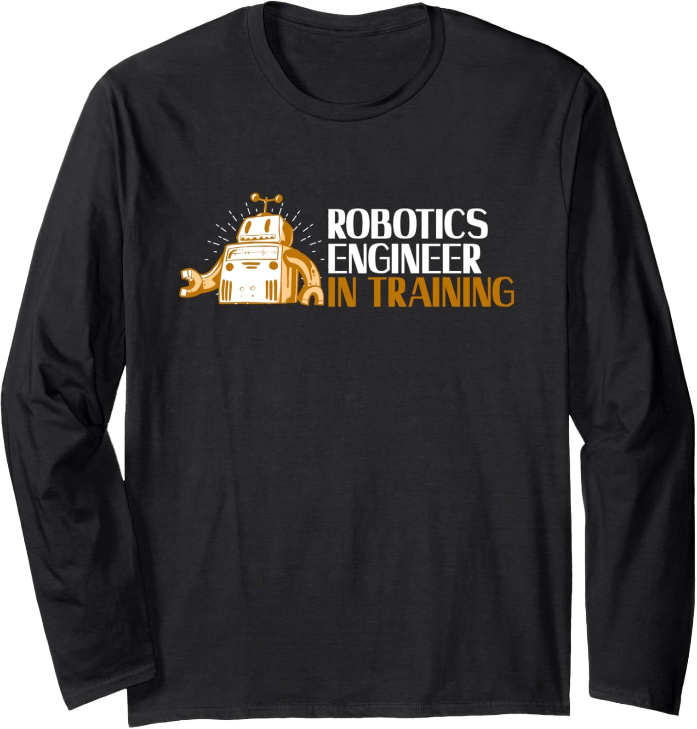 Long Sleeve Shirts for Men sweatshirt Vintage Robotics Engineer In Training Future Robots Builder Long Sleeve T-Shirt T shirt Tee Streetwear Casual to