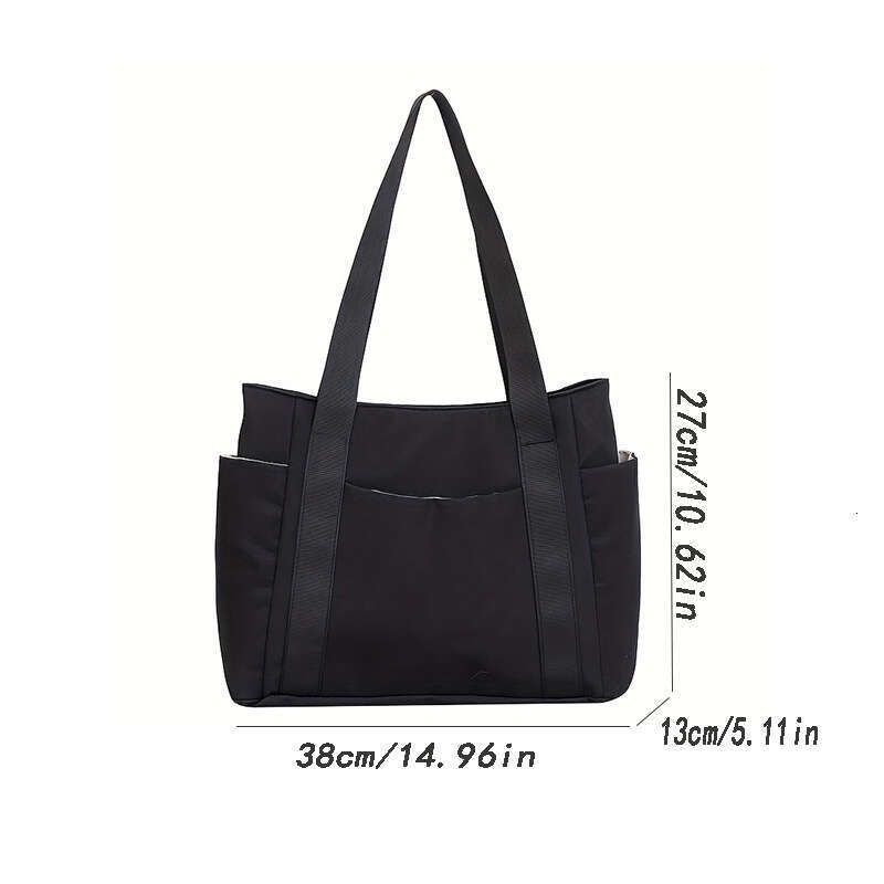 Casual Minimalist Tote Shoulder All-Match Versatile Storage Bag, Lightweight Travel Bag