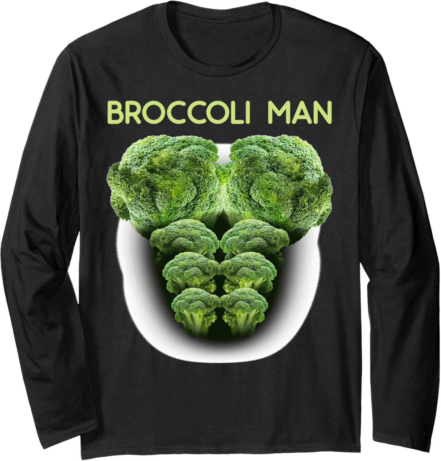 Long Sleeve Shirts for Men sweatshirt Broccoli Man Funny Food Vegan Vegetables Lover Gift Long Sleeve Tee Streetwear Casual tops clothes fashion