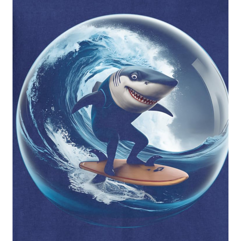 Long Sleeve Shirts for Men sweatshirt Surfing Shark Surfboard Beach Ocean Wave Surfer Gifts Sweatshirt T shirt Tee Streetwear Casual tops clothes