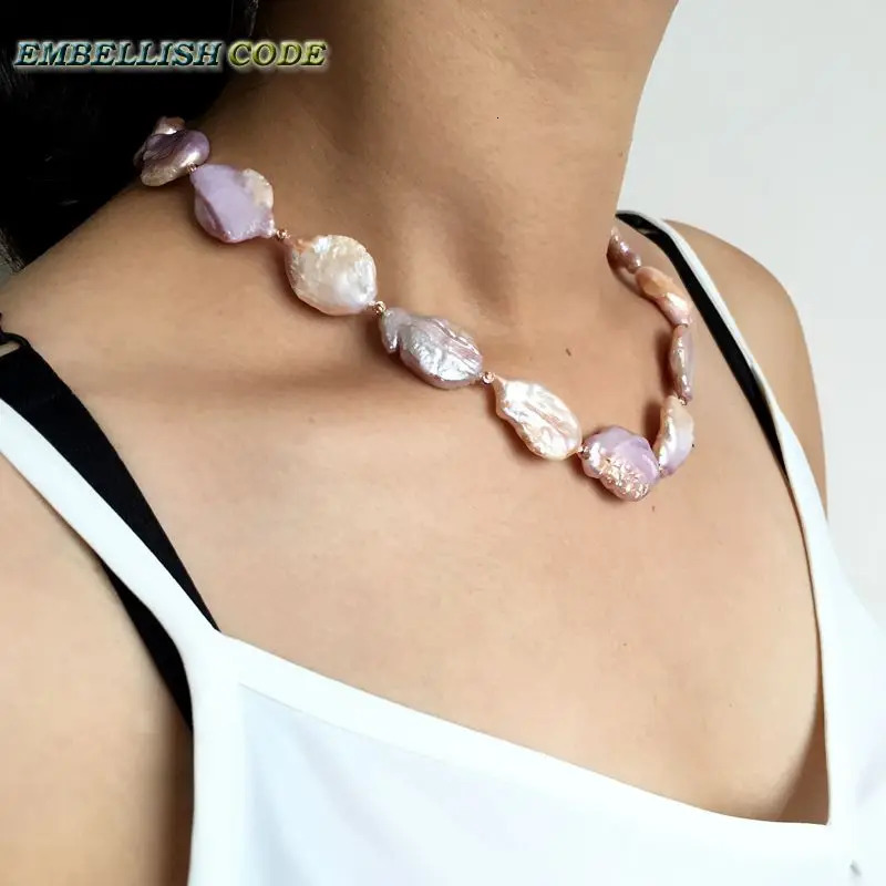 Special Rainbow Baroque Coin Pearl Necklace Hook Pendant Earring Set m Red Gold Plated Beads Mixed Color Elegant Suitable for Women 241115