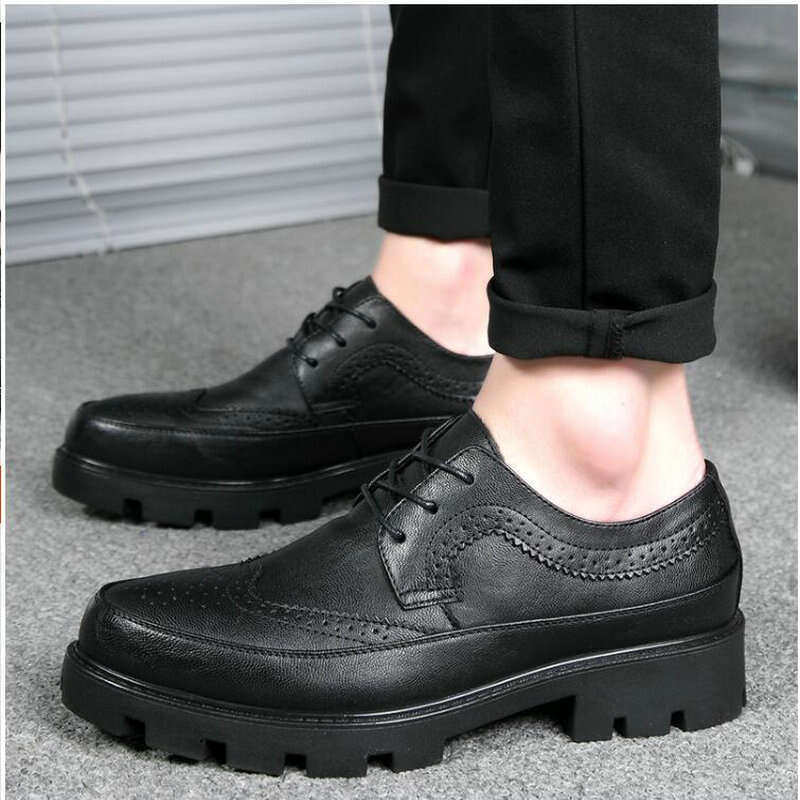 New Fashion Wedding Business Oxford Dress crocodile Pattern Men Formal Shoes LH-67