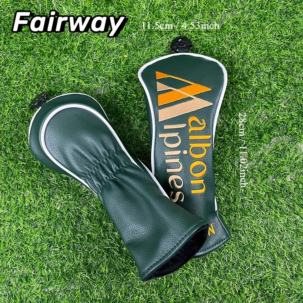 14pc Golf Club Head Covers For Hybrid Driver Fairway Wood Durable Dustproof Protector 241114