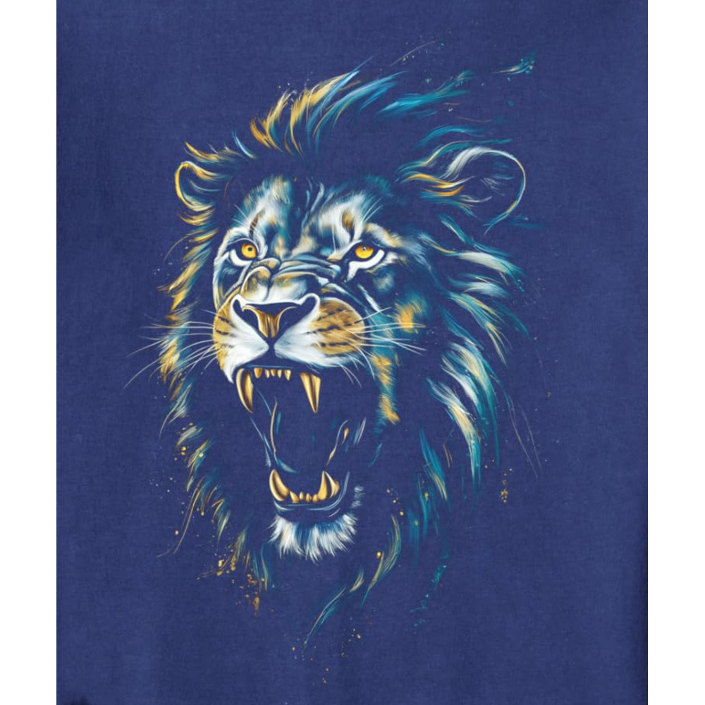 Long Sleeve Shirts for Men sweatshirt Lion Pride Roaring Mane Predator Animal Lover Design Graphic Sweatshirt T shirt Tee Streetwear Casual tops cloth