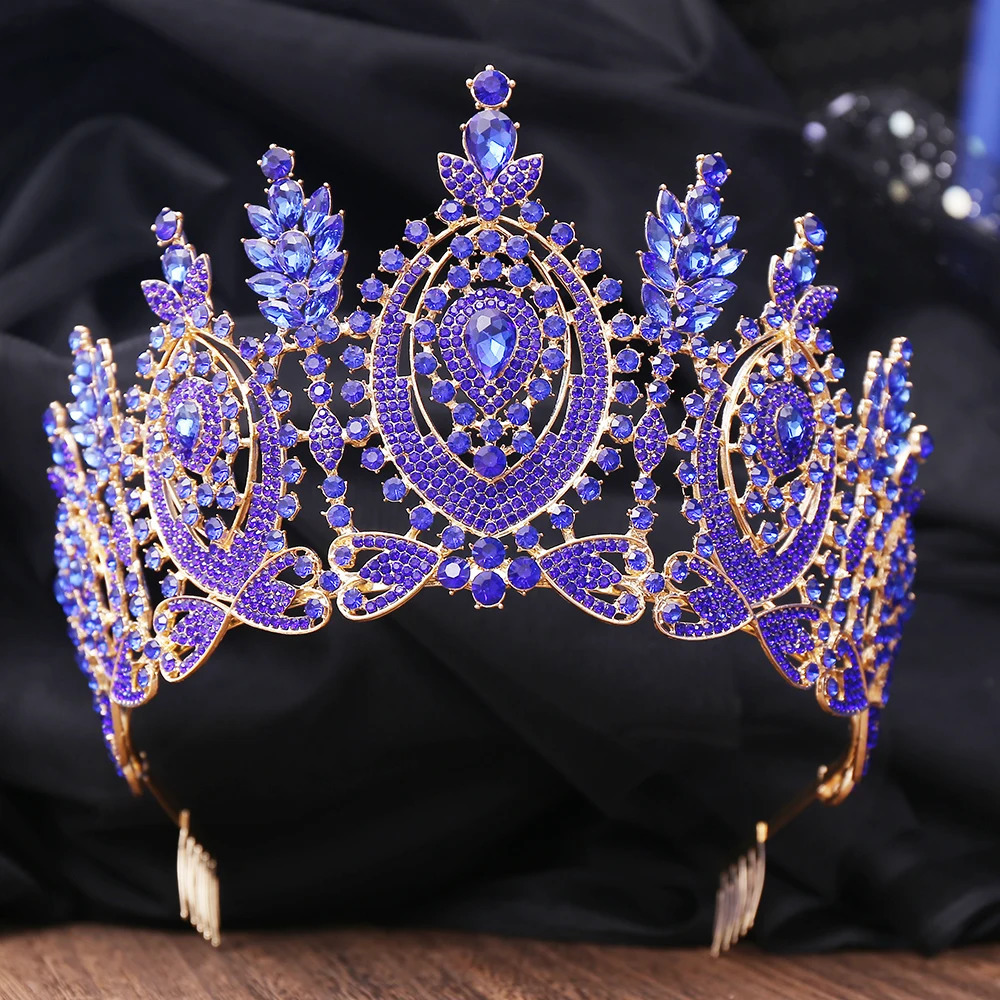 Bridal Crown Retro Water Diamond Headwear Wedding Headwear Party Jewelry Hair Accessories 241115
