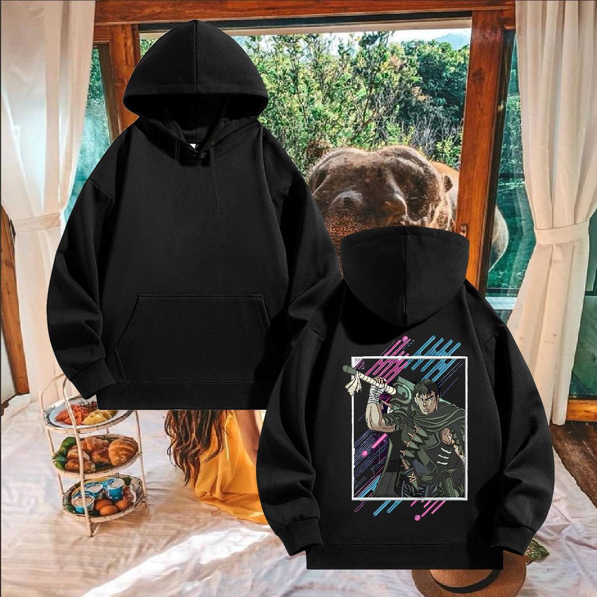 Fashion New Man Hoodie US Plus Size Soft Hoodie Pullover Clothings Y2K Thick Fleece Long Sleeve Soft