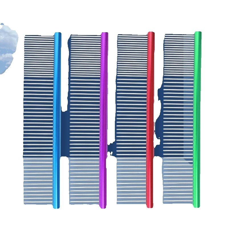 Pet single-sided beauty dog comb, pet brush 6