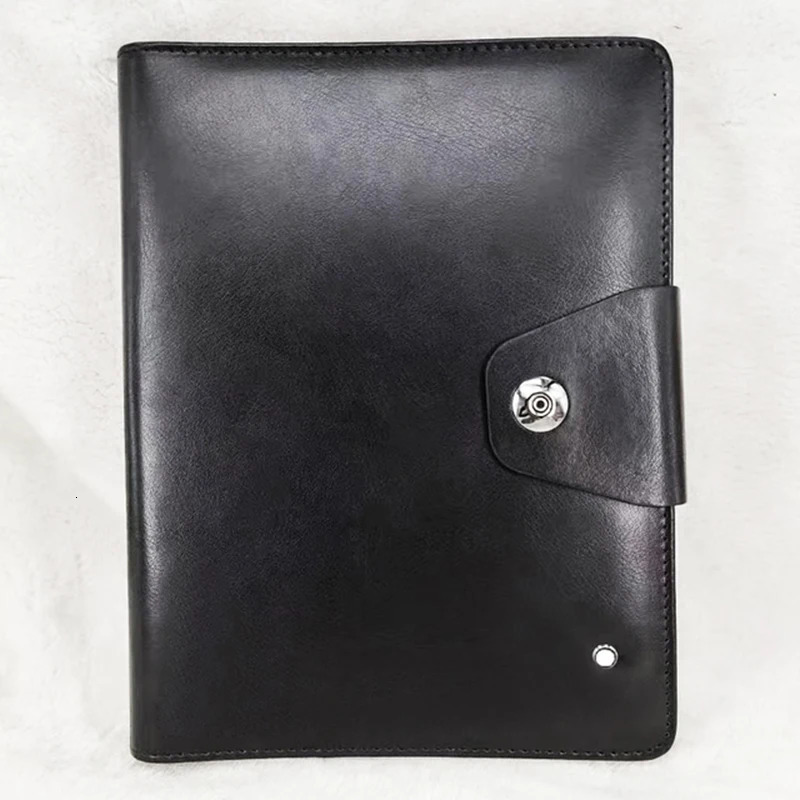y Notebook Handmade Leather Notepads Agenda Paper Products Personal Diary MB Stationery Accessory 241115