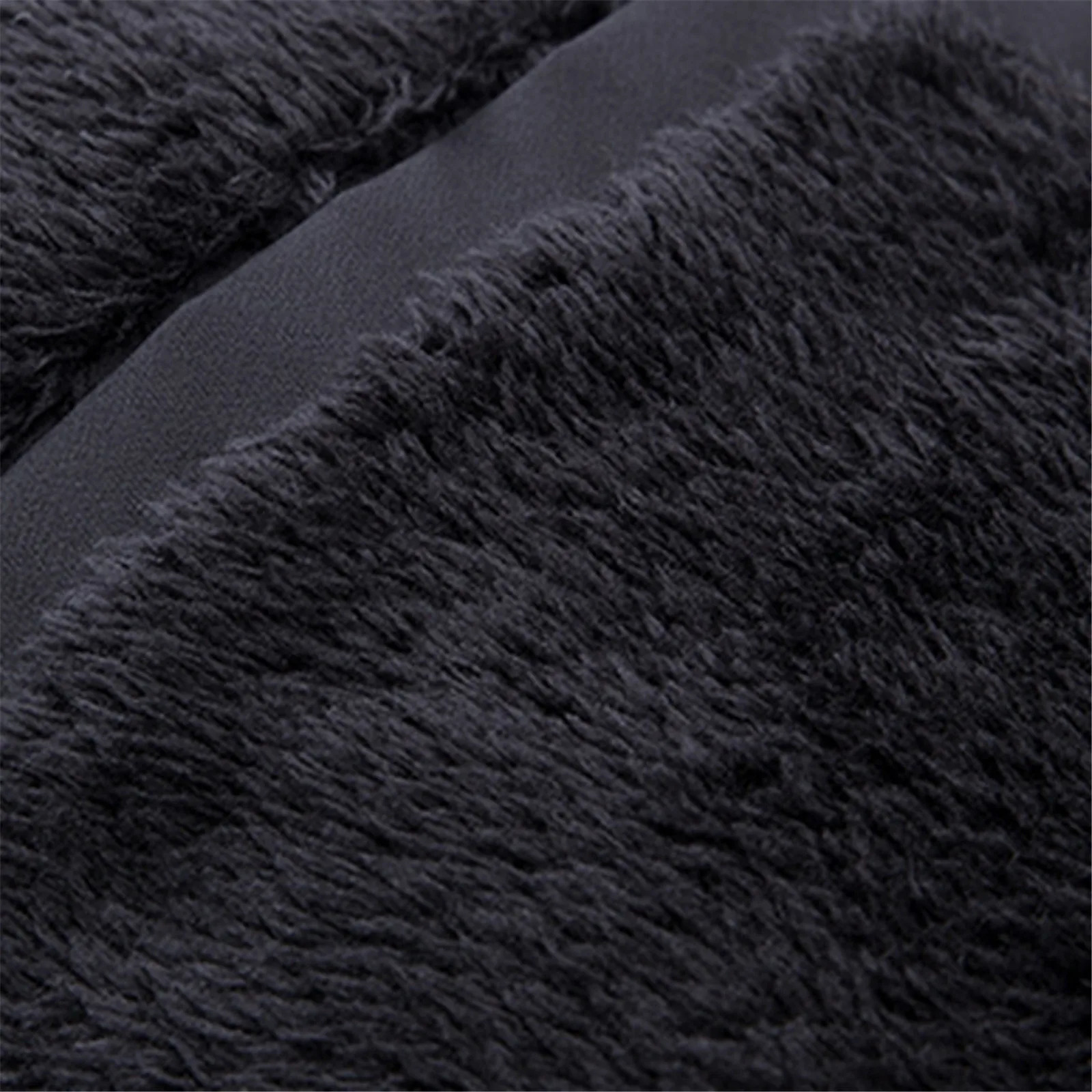 Mens Windbreaker Thick Fleece Winter Jacket Fashion Fur Hooded Warm Parka Male Solid Outwear Coats Plus Size 241115