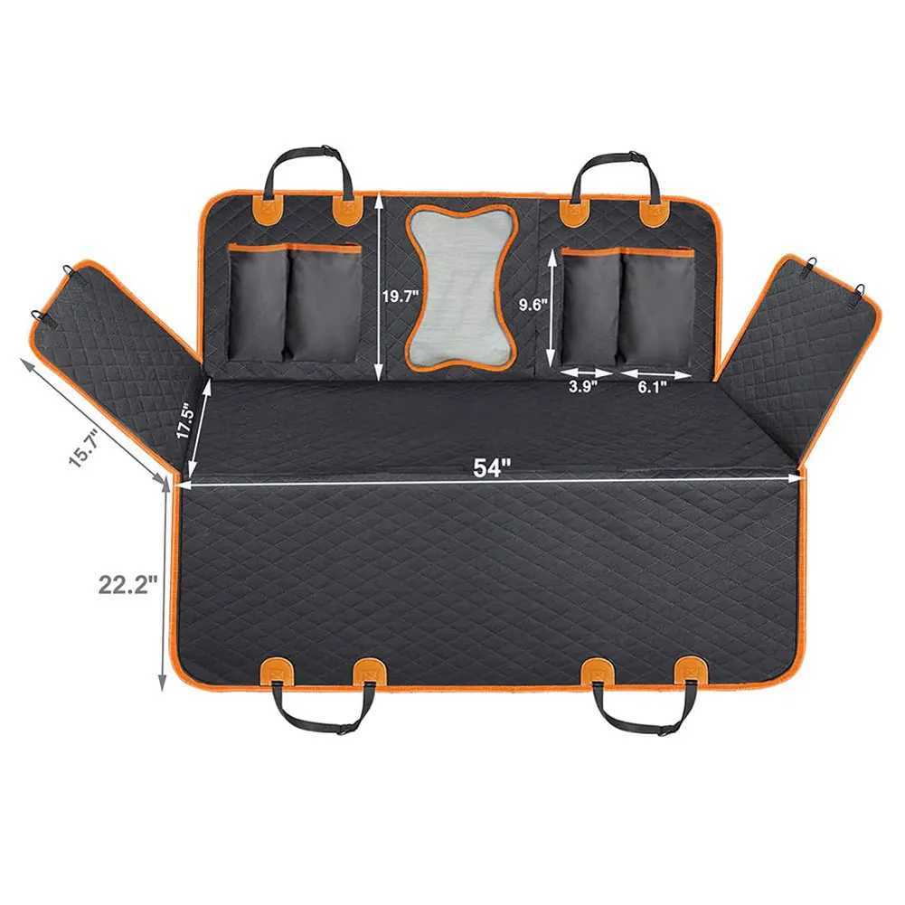 Dog Car Seat Covers Back Rear Bench Mat Scratchproof Dog Car Seat Protector Pet Travel Carrier Hammock Car Rear Back Seat Protector for Cat Dogs Pet z