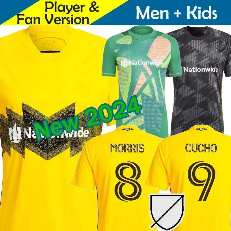 2025 2024 Columbus Soccer Jerseys CUCHO ZELARAYAN Jonathan MORRIS NAGBE RAMIREZ DEGENEK Crew 24 25 football Player Fans version men and kids shirt