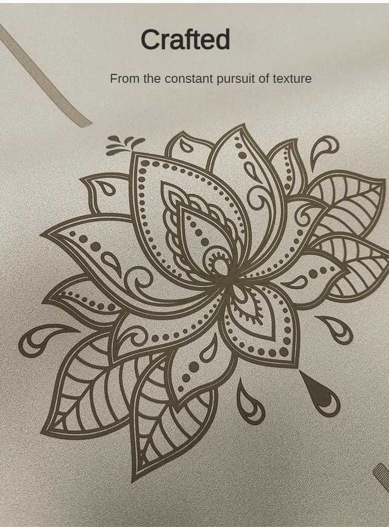 Zen Rhyme Frosted Pu Natural Rubber Yoga Mat Non-Slip Wear-Resistant Beginner Dance Exercise Fitn Workout Thick GymnasticsXJ241114