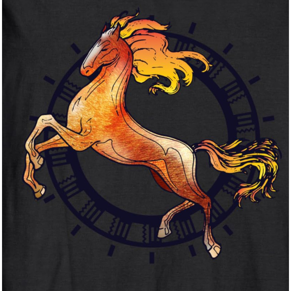 Long Sleeve Shirts for Men sweatshirt Horse Lover Horseback Riding Adorable Gift Long Sleeve T-Shirt T shirt Tee Streetwear Casual tops clothes fashio