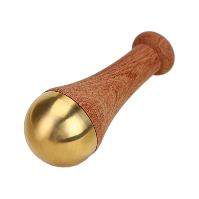 Guasha massage tools Guasha copper wood scraper Kansa hammer and foot massage 241114