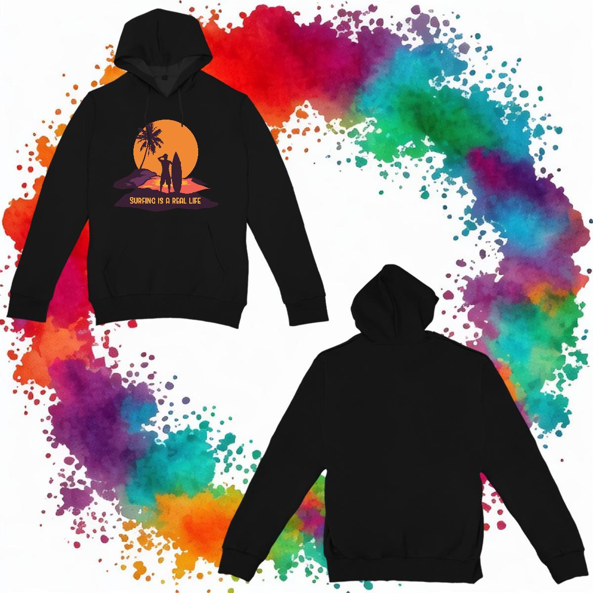 Classic Hoodie Pullover Hoodie Loose Hoodie for Man Woman DIY Anime 350g Cotton Breathable Drawstring Street Casual